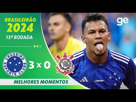 Gols e lances de Cruzeiro x Corinthians