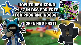 How To AFK Grind In Roblox Bee Swarm For Free 24/7 For Noobs And Pros!!!