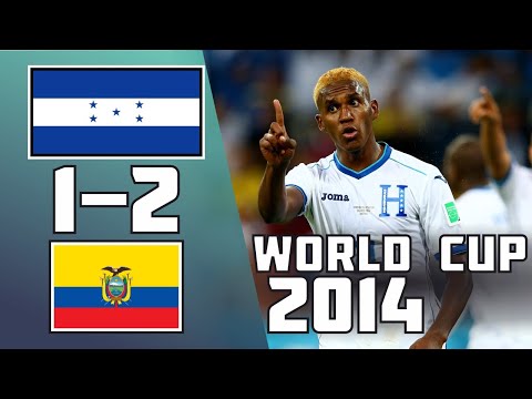 Honduras 1 - 2 Ecuador | World Cup 2014 | Highlights