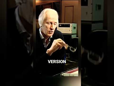 George Martin plays the first recording of 'A Day In The Life' by John Lennon and The Beatles