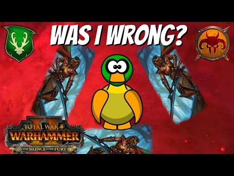 Duck 'WilD wOoD RanGerS aRe GarBAGe'... Wood Elves Vs Beastmen. Total War Warhammer 2, Multiplayer