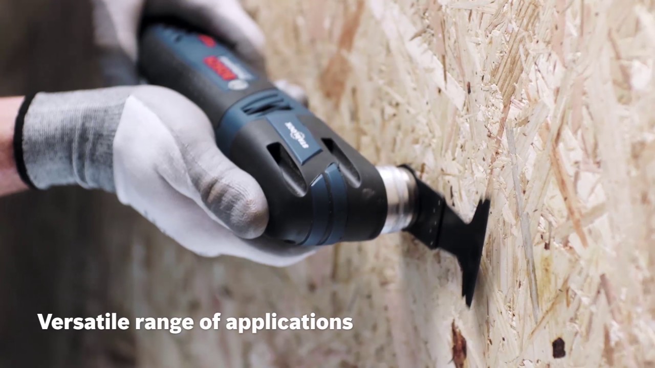 Многофункциональный инструмент Bosch GOP 12V-28 (0.601.8B5.001)  мощный бесщеточный двигатель