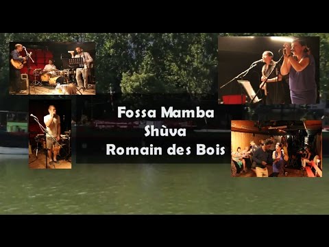 Concert Péniche Adélaide  -  soirée 20 ans Canal Bio