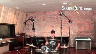 Video thumbnail for Miktek C5 vs. Schoeps CMC6 vs. Neumann KM184 vs. Peluso P84 - SDC Mic Drum Overheads Shootout by soundpurestudios