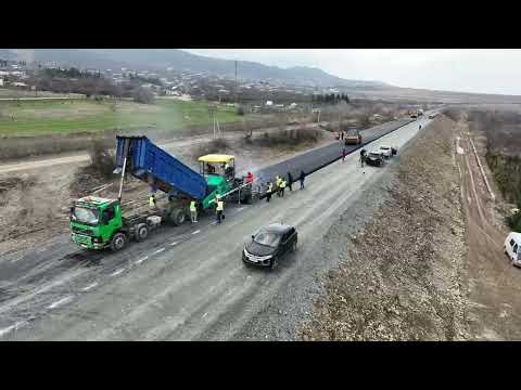 კახეთის მიმართულებით საგზაო ინფრასტრუქტურის მშენებლობა აქტიურად გრძელდება