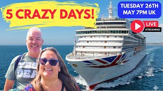 We’ve Disembarked P&O Arcadia after an Unexpectedly Eventful Cruise!