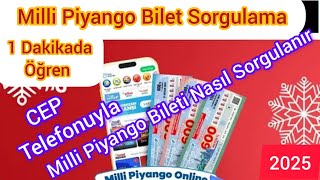 Milli Piyango Bilet Sorgulama Milli Piyango Bileti Nasıl Sorgulanır Milli piyang