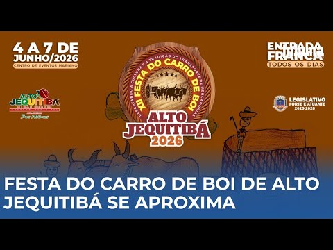 Alto Jequitibá realiza 12ª Festa do Carro de Boi entre os dias 4 e 7 de junho