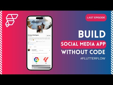 Build a Social Media App without Coding with @FlutterFlow  - (Final Episode) You Can Purchase Clone