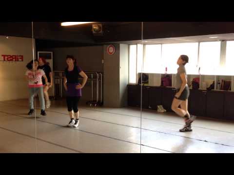 1030511~1流行MV舞蹈課4MINUTE的Whatcha Doin' Today第2堂課