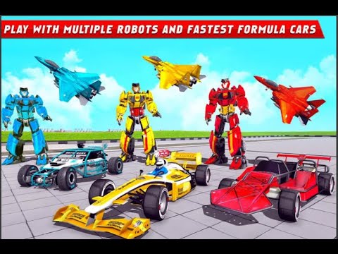 Formula Car Robot Games - Air Jet Robot Transform Game Inferno #2