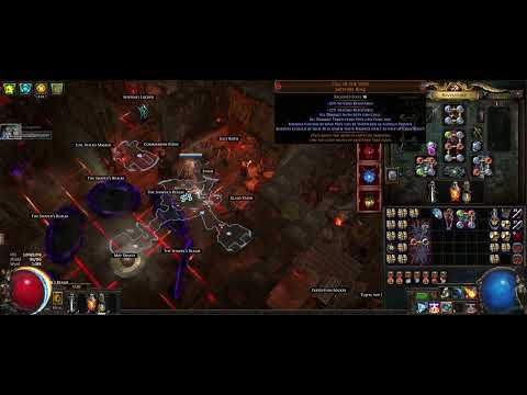 [POE 3.18 Challenge] Shaper conditional #4 You are chilled need 2 item and gem. spam and done