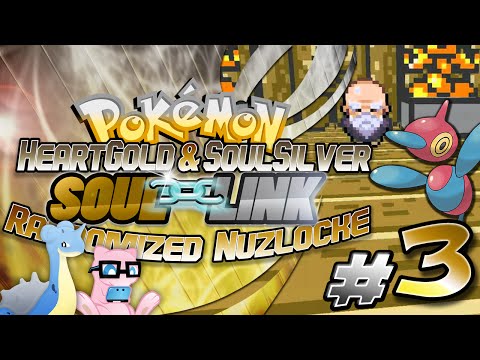 Pokemon Heart Gold & Soul Silver Soul Link Randomized Nuzlocke W/ Astroid Ep 03 - THE PLOT THICKENS!