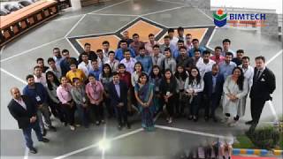 BIMTECH Welcomes Fresher BATCH 2018-20