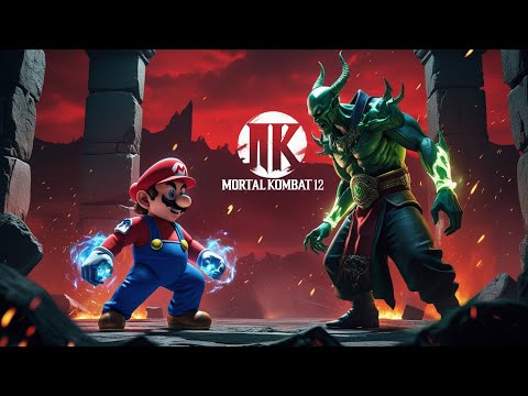 Mario FATALITY?! Super Mario Destroys Quan Chi in Mortal Kombat 12! #MortalKombat12 #supermario