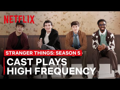 The Cast of Stranger Things 5 Plays High Frequency | Stranger Things 5 | Netflix Philippines