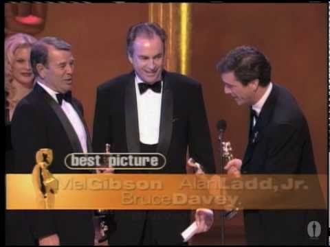Thumbnail of the video: "Braveheart" winning Best Picture