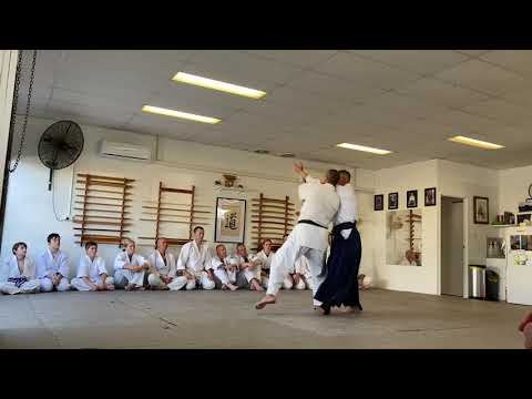 Aikido Yoshinkan Sunshine Coast Dojo 6th Annual Demonstration - Ryan Slavin (5th Dan)