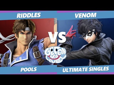 GOML 2019 SSBU - Riddles (Richter) Vs. Venom (Joker) Smash Ultimate Tournament Pools