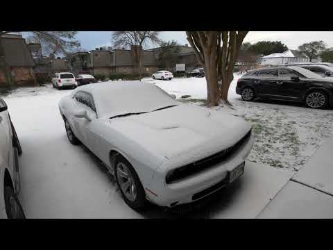 Snow in Houston, TX (02/15/2021) || PrimeGuild