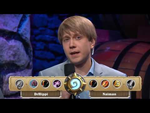 DrHippi vs Naiman Europe Hearthstone Winter Championship 2016 Grand Final