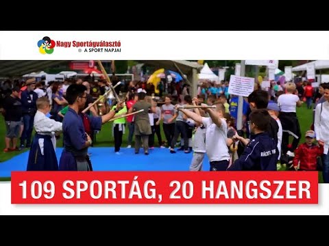 109 sportág, 20 hangszer