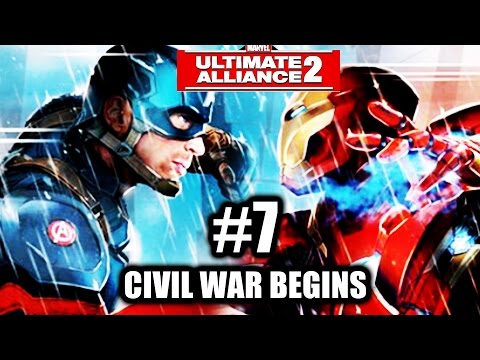 Marvel: Ultimate Alliance 2 - Gameplay Walkthrough Part 7 - Civil War Begins Pt 1