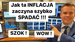 SZOK !!! Jak Ta Inflacja Zaczęła Szybko Spadać !!! WOW