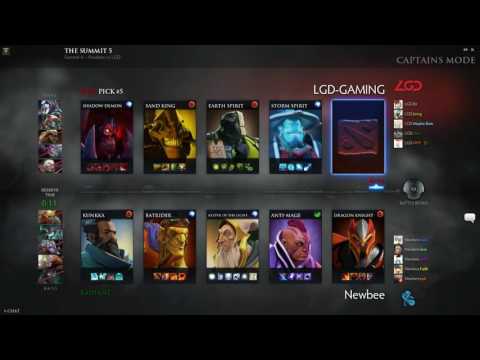 Newbee vs LGD Game 3 - The Summit 6 China Qualifiers - LyricalDota