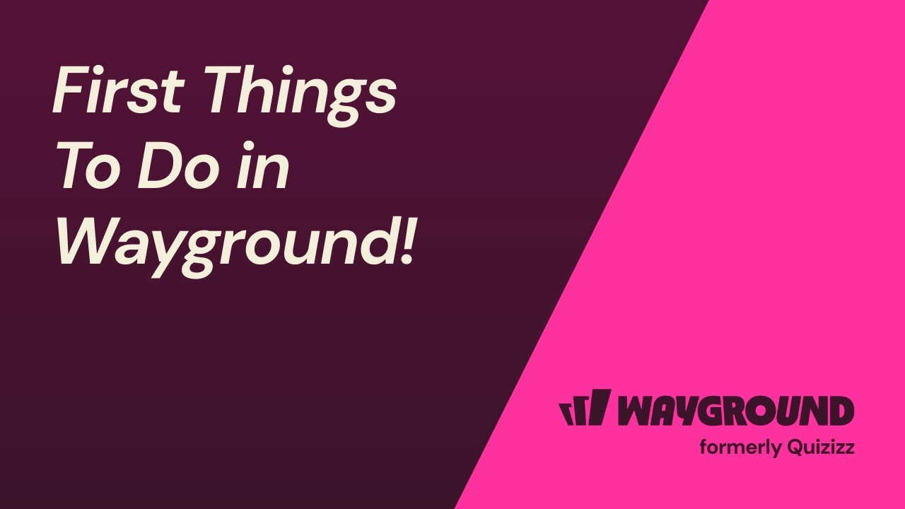 First Things to do in Wayground! video thumbnail