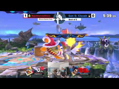 Smash at UC Davis #8 Winners Quarter Finals - Bajabberwabbers (King Dedede) vs. JehNova Son D. Clova