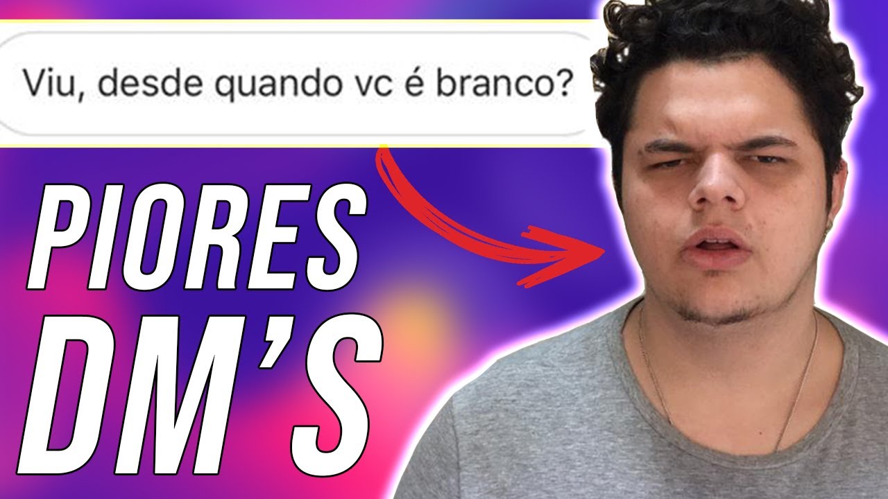 LENDO as PIORES DM'S que já RECEBI !! pt. 2