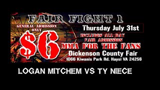 preview picture of video 'UrFight Fair Fight 1 Logan Mitchem vs Ty Niece 2014-07-31'
