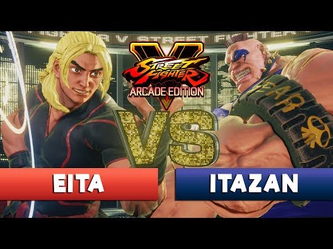 EITA [Ken] vs ITAZAN [Abigail] - FT3 - Street Fighter V Arcade Edition