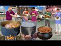 Chulhe Wala Mutton Curry Chawal Village Cooking Street Food Hindi Kahani Moral Stories Comedy Video