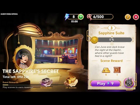 June's Journey Secrets 31 Scene 3 Sapphire Suite Silhouette Mode 4K ULTRA HD