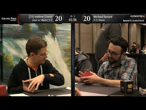 Magic the Gathering GP Montreal 2018 Round 8 Limited
