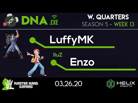 DNA.EXE S5:W13 - IluZ | Enzo (Palutena, Pokemon Trainer) Vs. LuffyMK (Richter) - W Quarterfinals