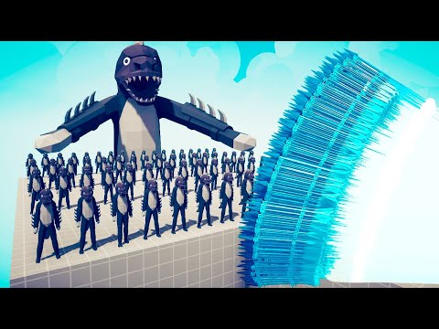 100x GODZILLA + 1x GIANT vs EVERY GOD - Totally Accurate Battle Simulator TABS