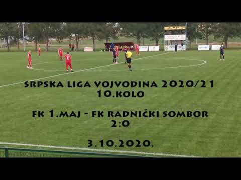 FK 1.Maj - FK Radnicki Sombor 3.10.2020.  2:0 highlights