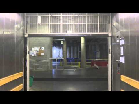 Awesome Schindler Traction Freight Elevators at Raleigh Convention Center - Big & Small