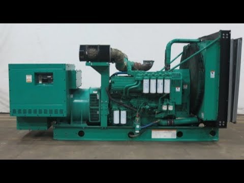 Cummins 900 kW diesel generator, QST30-G3 engine, 1242 Hrs, Yr 2002 - CSDG # 2361