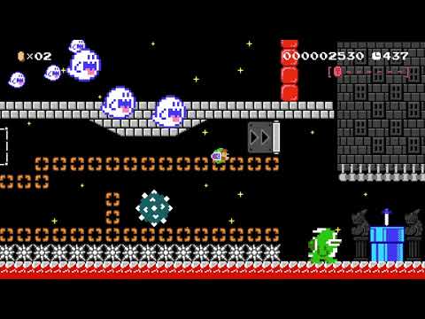 ▲Water Temple▲ by Kalas - Super Mario Maker 2 - No Commentary 1ca