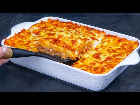 Zaboravite na stres! Jednostavno skuhajte lasanju sa špagetima - super jednostavan recept