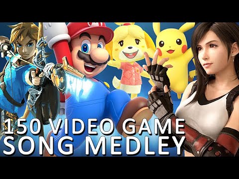 150 Video Game Songs in 1 Hour | Piano Medley for Studying/Relaxing