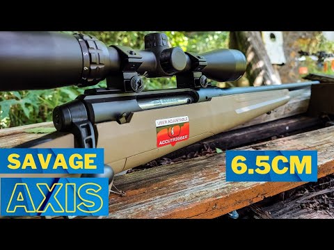 Savage Axis 6.5 creedmoor | 100 yard group test and review