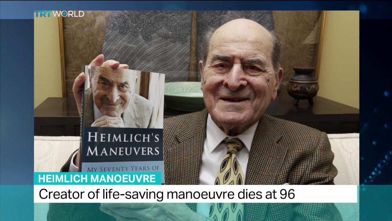 Henry Heimlich, creator of life-saving manoeuvre, dies at 96