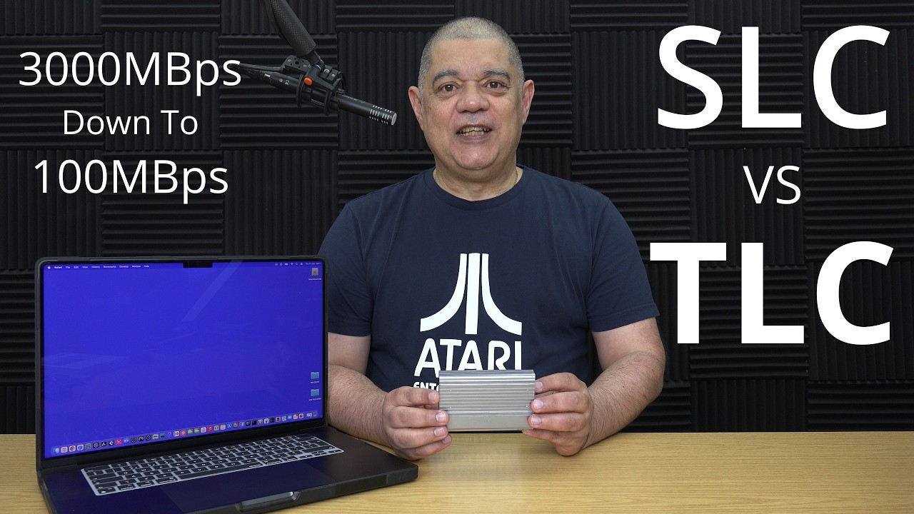 Your SSD is SLOWER Than You Think – SLC vs TLC SSD Slow Down Speed Test