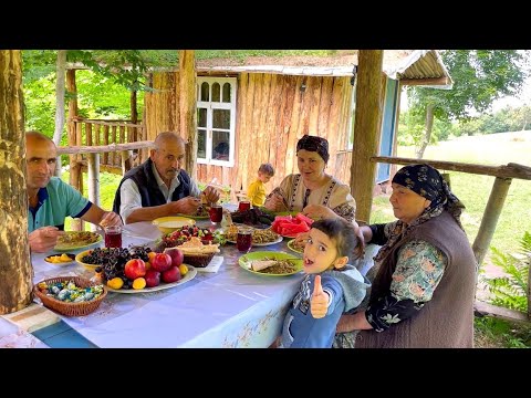 We Cook Fresh Beans In Nature From Our Garden.