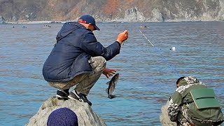 Рыбалка на море в приморском крае